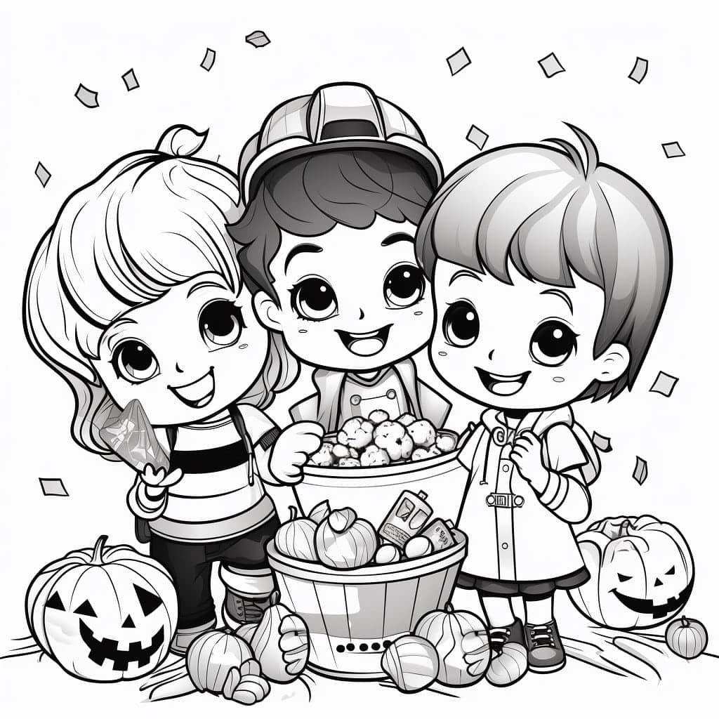 Gruseliger Malspaß für Groß und Klein: Kostenlose Halloween Ausmalbilder für die ganze Familie!